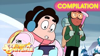 Steven’s Most Exciting Escapades Mega Compilation  Steven Universe [upl. by Otrebla]