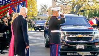 Saluting the State Guest with Music The Precision and Pageantry of Military Band at the White House [upl. by Kendal]