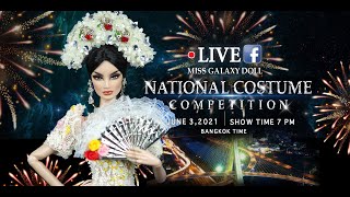 🔴NATIONAL COSTUME MISS GALAXY DOLL 2021 👑 [upl. by Rosol]