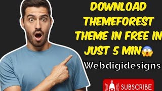 Download Wordpress Theme for free from theme forest  Web Design webdigidesigns webcoding [upl. by Ladnor138]