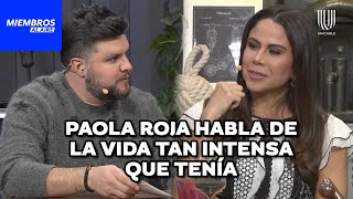 ¡Paola Rojas comparte su experiencia con los hongos alucinógenos  Miembros al Aire  Unicable [upl. by Onibla]