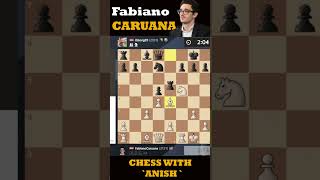 Fabiano Epic Wins chess viralchess shorts fabiano [upl. by Ayocat]