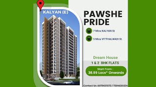 Pawshe Pride new project in Kalyan East 2 Bhk best price ever Call now 8879031573 [upl. by Anglo]