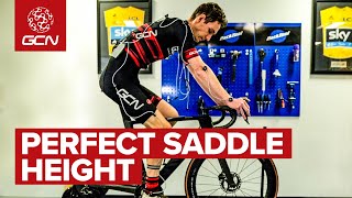 Finding The Perfect Saddle Height For Cycling [upl. by Starlene781]