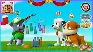 Paw Patrol Christmas  Happy Learning English Upcycle amp Van 汪汪隊立大功學院快樂學英文：升級改造和貨車 [upl. by Melentha609]