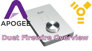 Apogee Duet Firewire still amazing in 2020 [upl. by Darrell286]