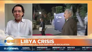 Libya crisis EU leaders call for deescalation  GME [upl. by Revell]