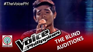 The Voice of the Philippines Blind Audition quotTadhanaquot by Daniel Ombao Season 2 [upl. by Akcire]