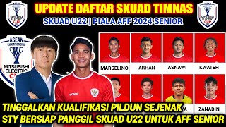 TARGETKAN JUARA STY PANGGIL PEMAIN ABROAD 😱Ini Daftar Pemain Timnas Indonesia Piala Aff Senior 2024 [upl. by Nnylatsirk]