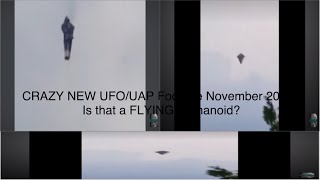 Flying Alien NEW UFOUAP Footage November 2024 We Were NEVER Alone [upl. by Ajile]