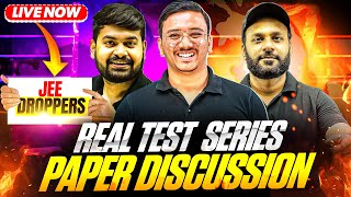 PW REAL TEST SERIES  Complete Paper01 Discussion🔥 JEE 2025 [upl. by Vere]