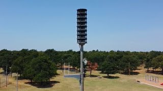 Whelen WPS2808 Tornado Siren Test Oklahoma City OK [upl. by Asiuol789]