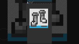 Day 47 Leather Boots 2nd last armor set minecraft texturepack pixelart fyp hypixel [upl. by Neelehtak781]