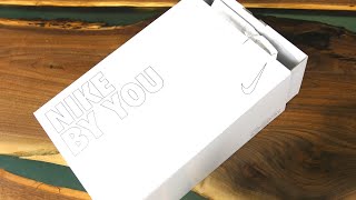 INSANE QUALITY NIKE BY YOU SNEAKER UNBOXING I MADE [upl. by Hannej]