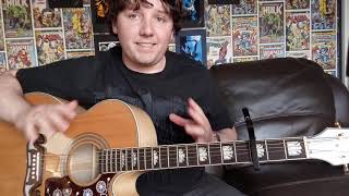 Gerry Cinnamon The Bonny guitar lesson part 2 [upl. by So]