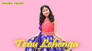 Tenu Lehenga  Simple Dance Steps  Satyameva Jayate 2  Tenu Lehenga Song Dance  Anuska Hensh [upl. by Kensell339]