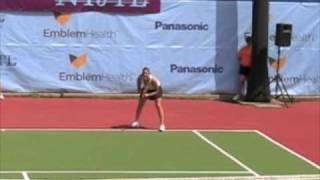 Stephanie DuBois vs Julie Coin at Bronx Open 2009 [upl. by Amye]