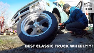 Best BUDGET WHEELS for a classic truck [upl. by Alemrac]