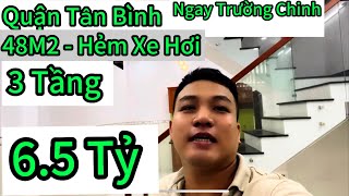 Quận tân bình 65 tỷ đường trường chinh hẻm kinh doanh 45mx95m 1 trệt 2 lầu nhaphonhatanh [upl. by Ylellan278]