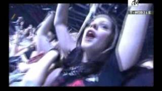 Bullet For My Valentine Tears Dont Fall live TMobile Extreme Playgrounds 2007 [upl. by Aihsatal]