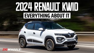 The Renault KWID  Everything To Know About The KWID  ZigWheelscom [upl. by Oinolopa]