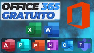 Como usar o MICROSOFT OFFICE GRÁTIS OFICIAL [upl. by Aslehc946]