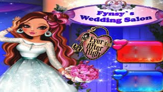 Ever After High Briar Beauty Fynsys Wedding Salon Dress Up Game for Girls [upl. by Roze]