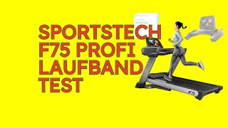 Sportstech F75 Profi Laufband im Test KURZ amp KOMPAKT Zusammengefasst [upl. by Neleag681]