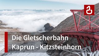 Gletscherbahn Kaprun  Kitzsteinhorn  Spektakuläre hohe Seilbahnstütze [upl. by Vareck629]