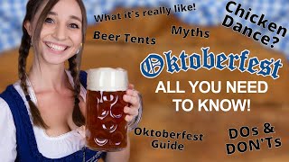 OKTOBERFEST explained by a Munich Native Everything you need to know  Feli from Germany [upl. by Goulden573]