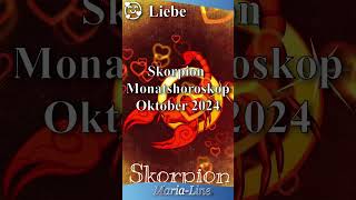 Skorpion LIEBE ❤️ Horoskop Oktober 2024 [upl. by Calli]