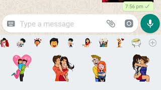 How to Download Whatsapp Stickers ⚡How to make your Own Stickers [upl. by Orgel]