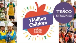 The Tesco Eat Happy Project 1 Million Child Celebration [upl. by Olsson]