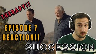 FAMILY THERAPY Succession EPISODE 7 REACTION 1x07 Austerlitz [upl. by Pence]