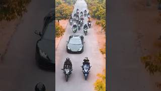 Power of Rider Gang👿🔥 zx10r ninja rider shortvideo [upl. by Allesor]