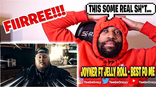 YEAH THIS GOT ME Joyner Lucas ft Jelly Roll  quotBest For Mequot Official Music Video REACTION [upl. by Idorb]