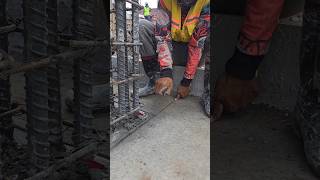 Marking column boundary shorts construction building civilengineering [upl. by Garwood]