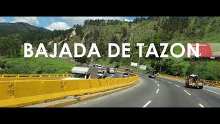 BAJADA DE TAZÓN LA MAS PELIGROSA DE LA CAPITAL VENEZOLANA CHOQUES VELOCIDAD REGIONAL DEL CENTRO [upl. by Juliano]