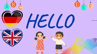 Englisch Lernen Kinder  Playway to English 1 Unit 1  Hello  Hallo [upl. by Dewain]