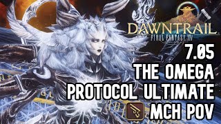 Kanima Helps Clear for One on The Omega Protocol TOP  MCH PoV Dawntrail Patch 705 [upl. by Ennairol]