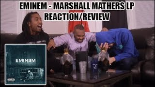 EMINEM  MARSHALL MATHERS LP FULL ALBUM REACTIONREVIEW [upl. by Airotnes]