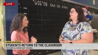 Greenville County School District fully staffed with teaches on first day of class [upl. by Lauree]