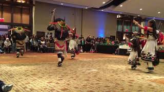 Jemez Seasonal Dance Group  Isleta Arts amp Crafts Show 2017 [upl. by Noraa284]