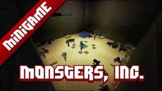 Minecraft Mini Game Monsters Inc [upl. by Notkcorb128]