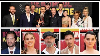 Deadpool amp Wolverine World Premiere interviews  Ryan Reynolds Aaron Stanford Dafne Keen amp cast [upl. by Zat851]