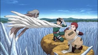 Gaara Vs Kimimaro  Blue Stahli Scrape   Full Fight HD 2 part [upl. by Einnahc]