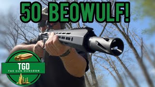 50 Beowulf Bear Creek Arsenal 127x42 Side Charging Upper [upl. by Ynos]