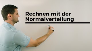 Rechnen mit der Normalverteilung Näherungsformel von LaplaceMoivre  Mathe by Daniel Jung [upl. by Solana]