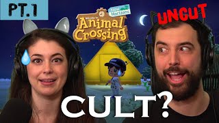 Is Animal Crossing about a CULT our first time playing  uncut [upl. by Ochs]