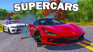 Escaping Cops with Fast Supercars in GTA 5 RP [upl. by Ariadne374]